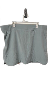 32 Degrees Cool Skort Silver Blue XXL NWT